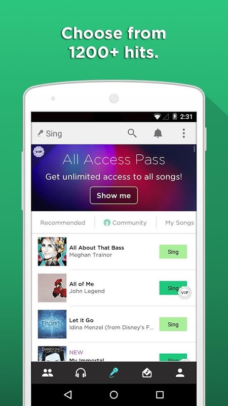 Smule sing app download for windows phone free